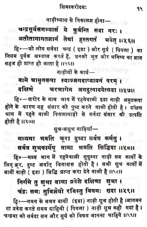 Shivasvarodaya ( KSS 160)